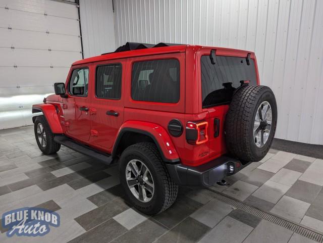 used 2022 Jeep Wrangler Unlimited car, priced at $38,998
