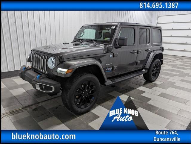 used 2022 Jeep Wrangler Unlimited car, priced at $34,498