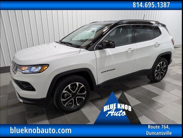 used 2022 Jeep Compass car, priced at $24,998