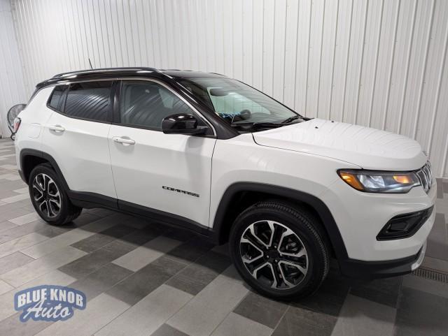 used 2022 Jeep Compass car, priced at $24,998