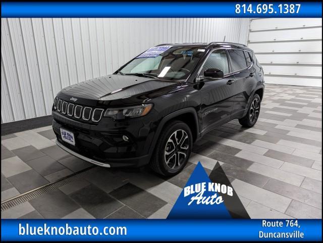 used 2022 Jeep Compass car, priced at $23,498