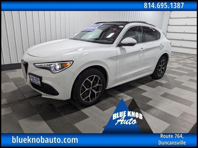 used 2021 Alfa Romeo Stelvio car, priced at $28,498