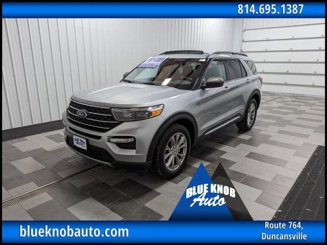 used 2022 Ford Explorer car, priced at $33,498