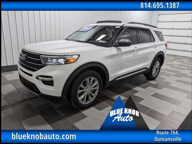 used 2021 Ford Explorer car, priced at $28,998