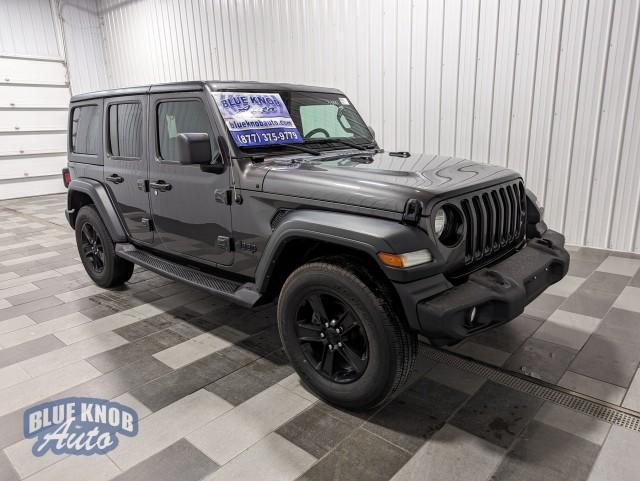 used 2021 Jeep Wrangler Unlimited car, priced at $33,498