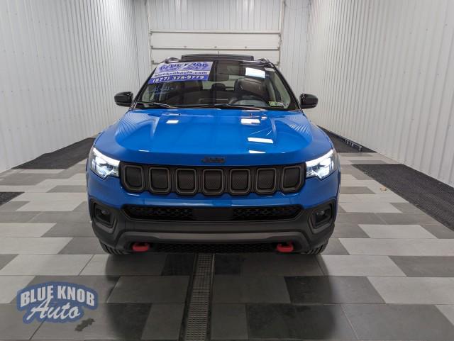 used 2022 Jeep Compass car, priced at $24,498