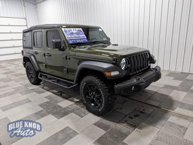 used 2021 Jeep Wrangler car, priced at $28,998