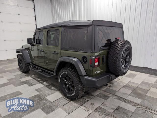 used 2021 Jeep Wrangler car, priced at $28,998