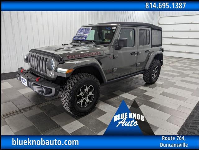 used 2021 Jeep Wrangler Unlimited car, priced at $36,998