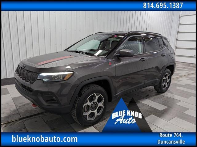 used 2022 Jeep Compass car, priced at $27,498