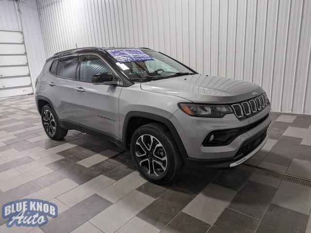 used 2022 Jeep Compass car, priced at $24,498