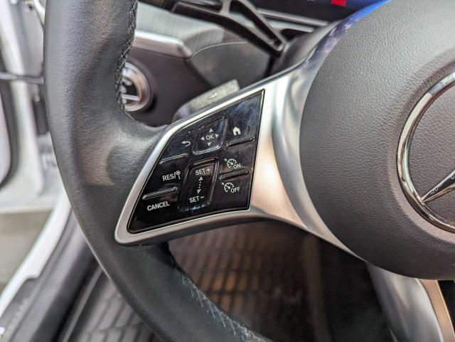 used 2022 Mercedes-Benz C-Class car, priced at $37,498