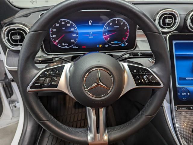 used 2022 Mercedes-Benz C-Class car, priced at $37,498