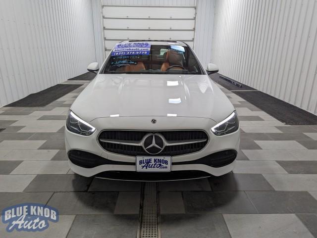 used 2022 Mercedes-Benz C-Class car, priced at $37,498