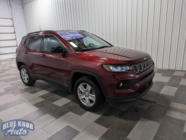 used 2022 Jeep Compass car, priced at $23,498