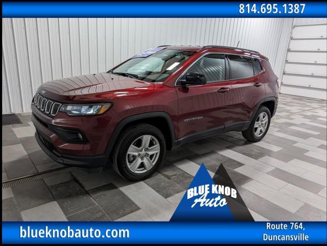 used 2022 Jeep Compass car, priced at $23,498