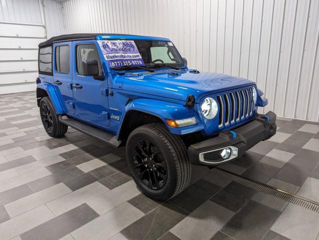 used 2022 Jeep Wrangler Unlimited car, priced at $33,498