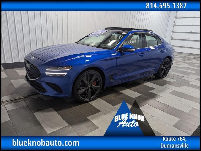 used 2022 Genesis G70 car, priced at $36,998