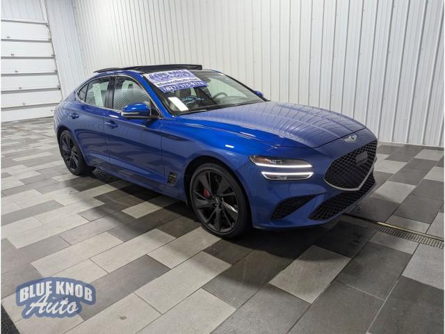 used 2022 Genesis G70 car, priced at $35,498