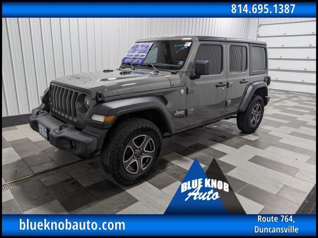 used 2021 Jeep Wrangler Unlimited car, priced at $32,998