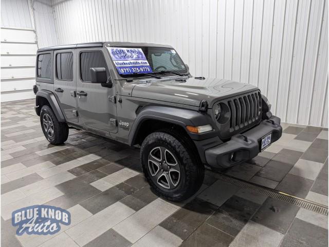 used 2021 Jeep Wrangler Unlimited car, priced at $32,998