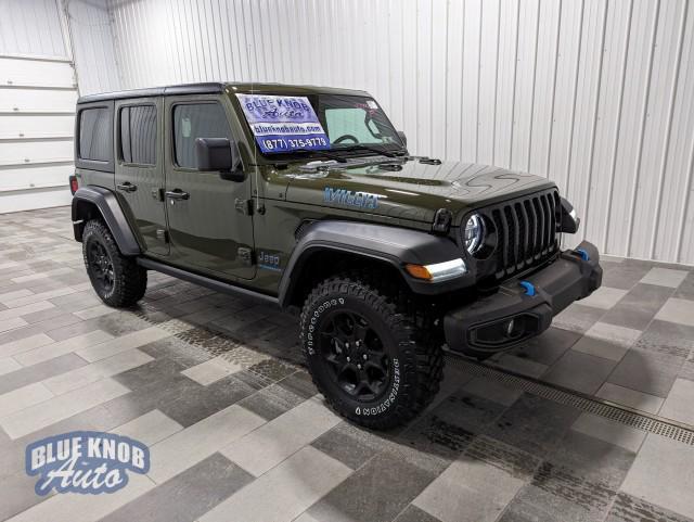 used 2023 Jeep Wrangler 4xe car, priced at $33,998