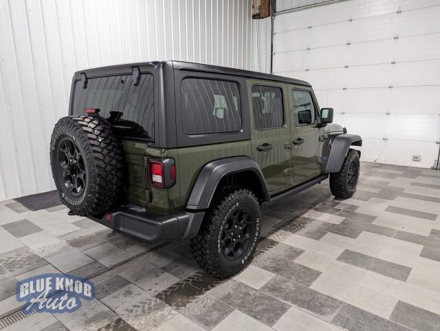 used 2023 Jeep Wrangler 4xe car, priced at $33,998