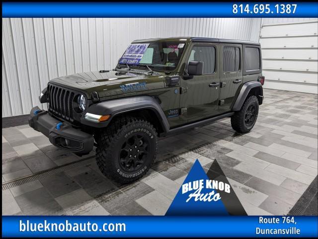 used 2023 Jeep Wrangler 4xe car, priced at $33,998