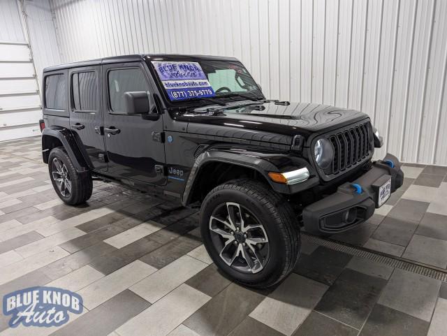 used 2024 Jeep Wrangler 4xe car, priced at $34,998