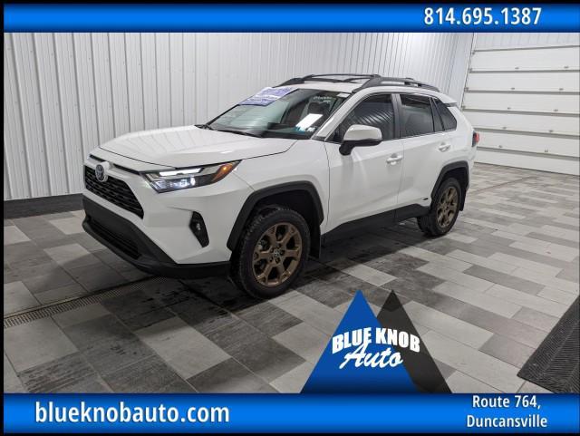 used 2023 Toyota RAV4 Hybrid car, priced at $34,998