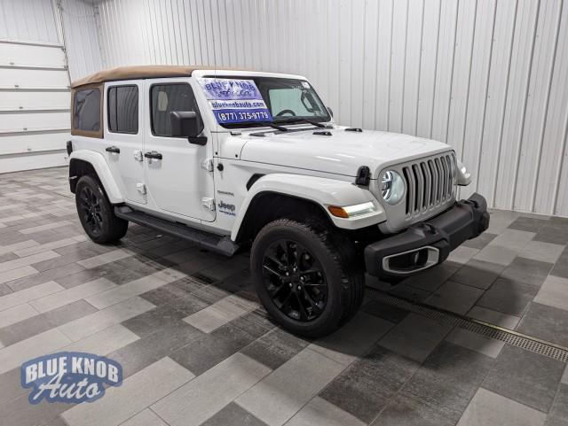 used 2021 Jeep Wrangler Unlimited 4xe car, priced at $30,998