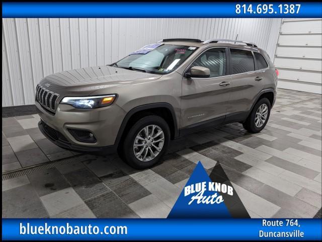 used 2021 Jeep Cherokee car, priced at $23,498