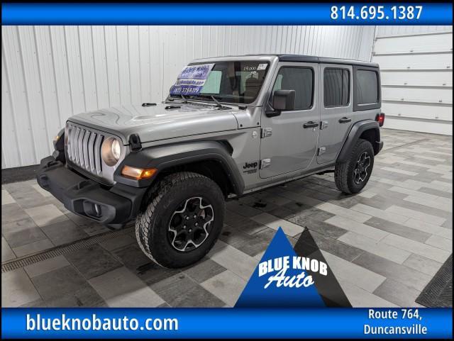 used 2021 Jeep Wrangler Unlimited car, priced at $30,998