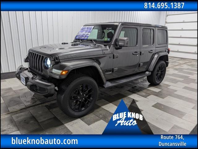 used 2021 Jeep Wrangler Unlimited car, priced at $33,998