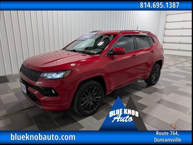 used 2022 Jeep Compass car, priced at $23,498