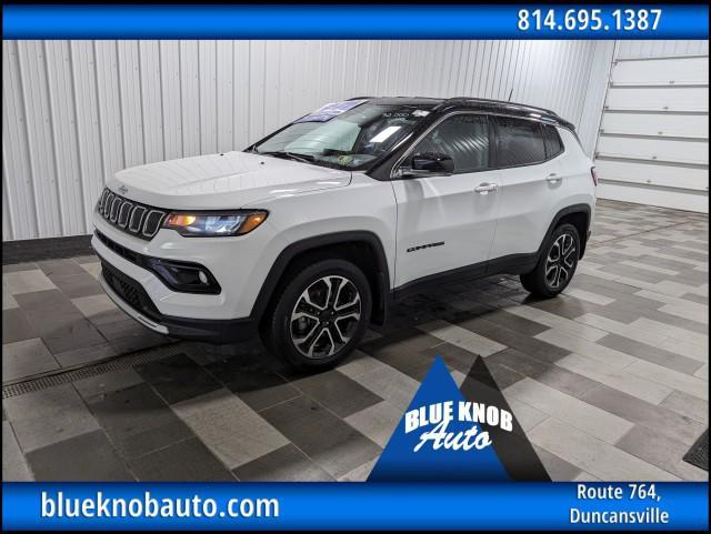 used 2022 Jeep Compass car, priced at $22,998