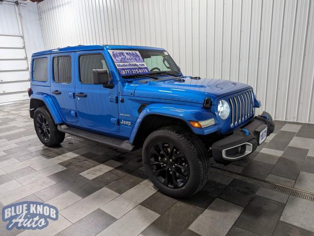 used 2022 Jeep Wrangler Unlimited 4xe car, priced at $35,498