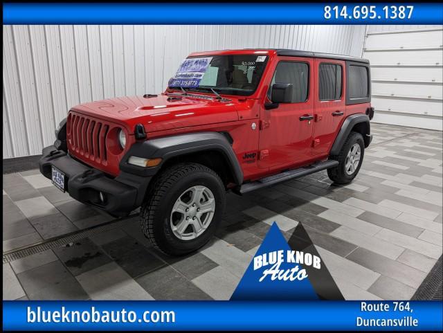 used 2021 Jeep Wrangler Unlimited car, priced at $30,998