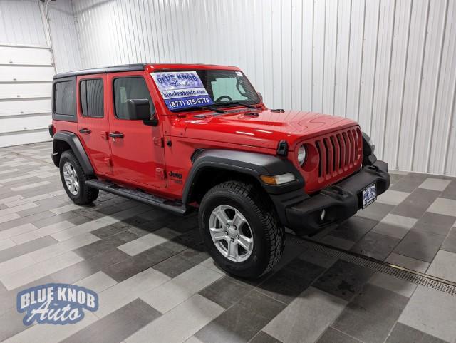 used 2021 Jeep Wrangler Unlimited car, priced at $30,998