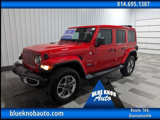 used 2021 Jeep Wrangler Unlimited car, priced at $36,498
