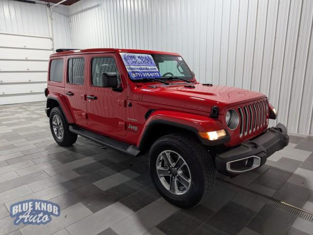 used 2021 Jeep Wrangler Unlimited car, priced at $36,498