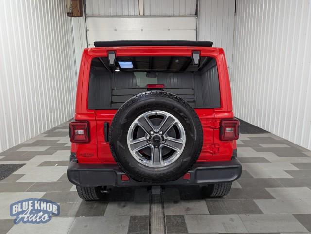 used 2021 Jeep Wrangler Unlimited car, priced at $36,498