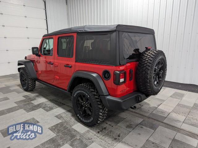 used 2021 Jeep Wrangler car, priced at $31,498