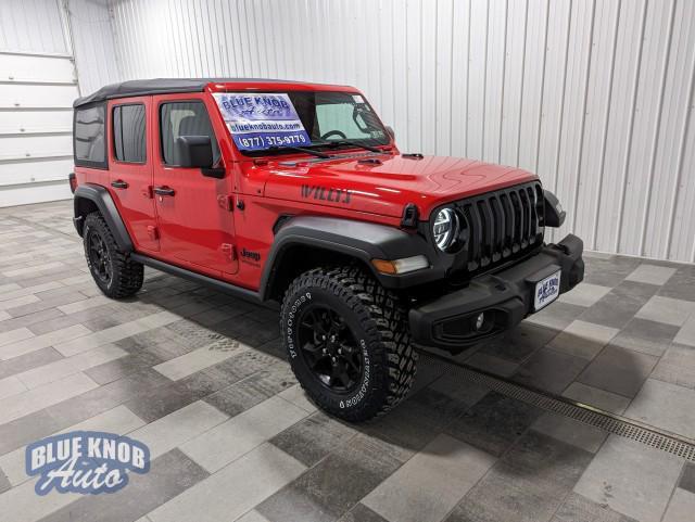 used 2021 Jeep Wrangler car, priced at $31,498