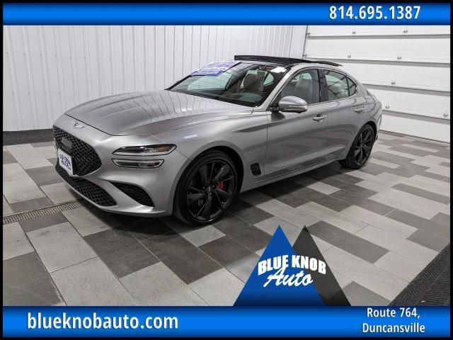 used 2022 Genesis G70 car, priced at $35,498