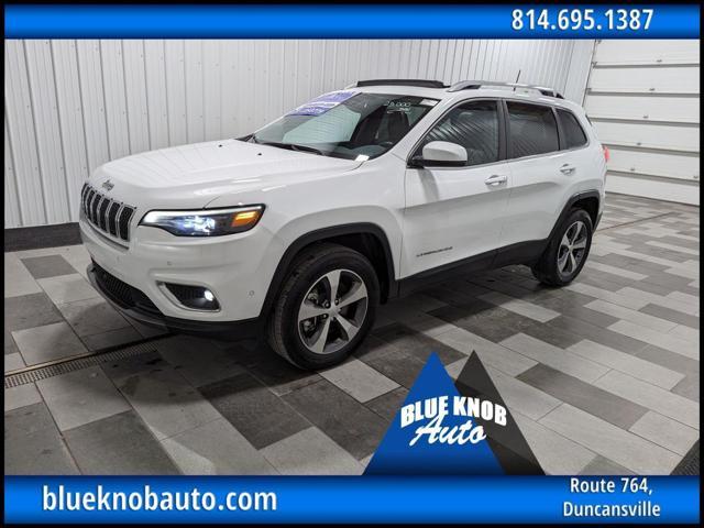 used 2021 Jeep Cherokee car, priced at $24,498