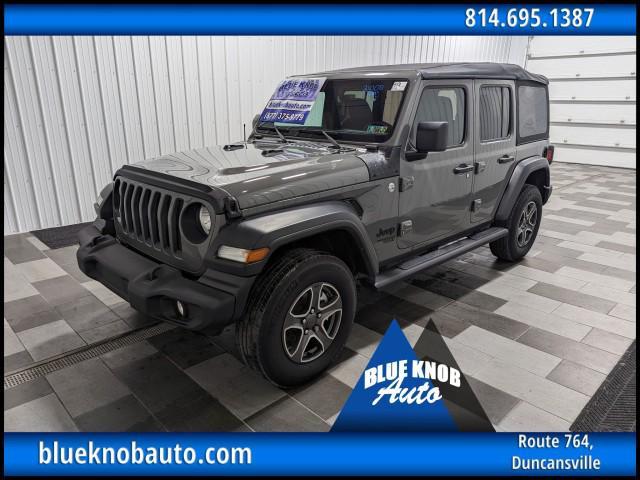 used 2021 Jeep Wrangler Unlimited car, priced at $31,998