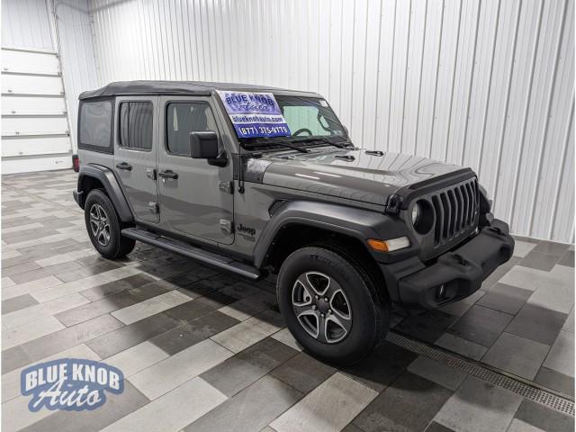 used 2021 Jeep Wrangler Unlimited car, priced at $31,998