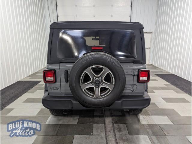 used 2021 Jeep Wrangler Unlimited car, priced at $31,998