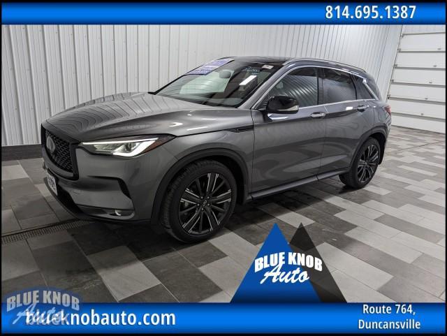used 2022 INFINITI QX50 car, priced at $29,998